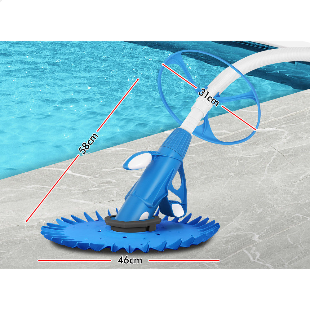 10M ALFORDSON Pool Cleaner Automatic Vacuum Floor Climb Wall Swimming Pool Hose