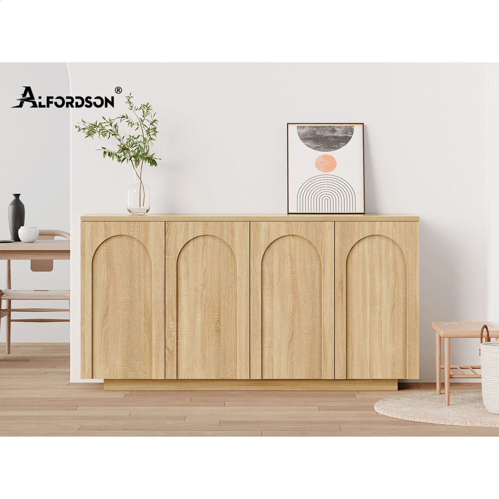 ALFORDSON Buffet Sideboard Storage Cabinet Cupboard Pantry Kitchen Doors Wood
