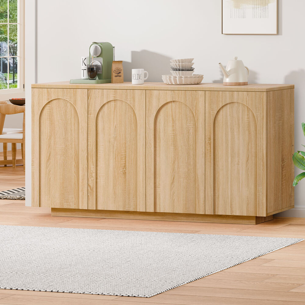 ALFORDSON Buffet Sideboard Storage Cabinet Cupboard Pantry Kitchen Doors Wood