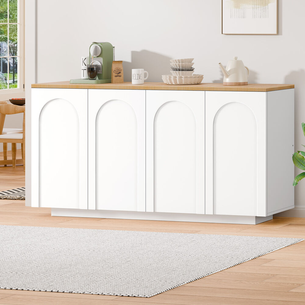 ALFORDSON Buffet Sideboard Storage Cabinet Kitchen Pantry Cupboard Doors Shelves