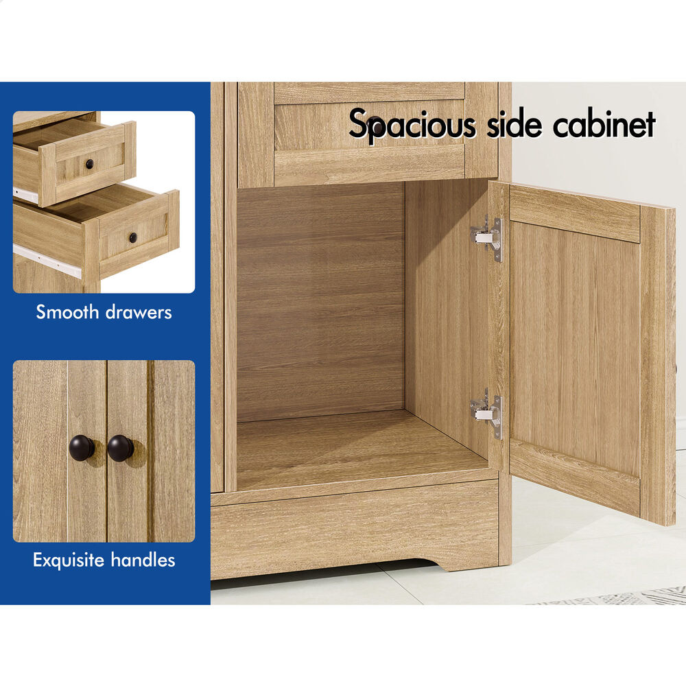 ALFORDSON Sideboard Buffet Cupboard Storage Cabinet Hallway Kitchen Drawer Table