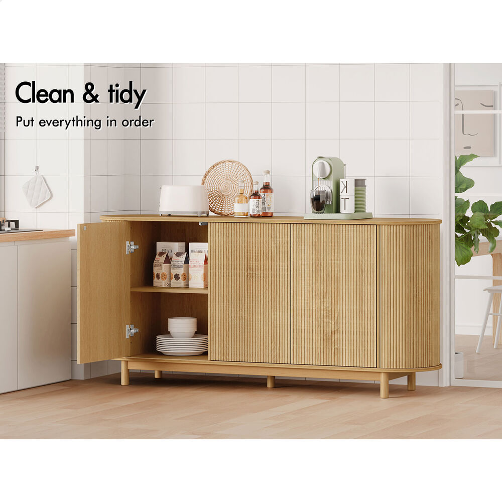 ALFORDSON Buffet Sideboard Cabinet Storage Cupboard Pantry Kitchen Hallway Doors