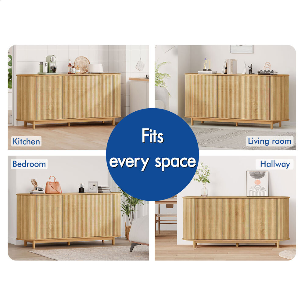 ALFORDSON Buffet Sideboard Cabinet Storage Cupboard Pantry Kitchen Hallway Doors