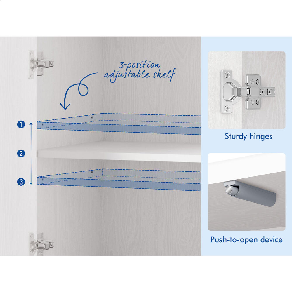 ALFORDSON Buffet Sideboard Cupboard Cabinet Storage Kitchen Pantry Hallway Table