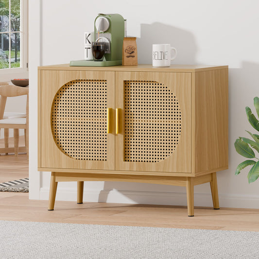 ALFORDSON Buffet Sideboard Cabinet Storage Rattan Cupboard Shelf Hallway Pantry