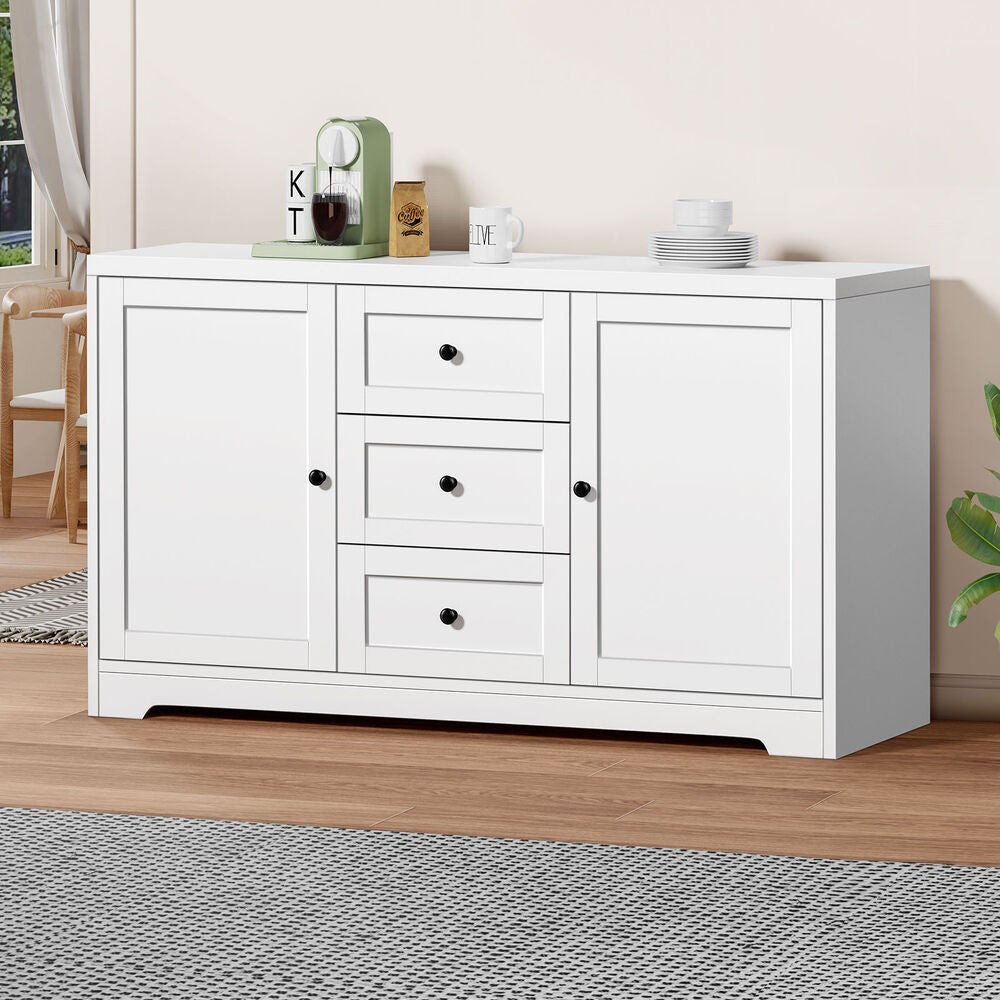 ALFORDSON Buffet Sideboard Storage Cabinet Cupboard Hallway Hamptons Pantry Door