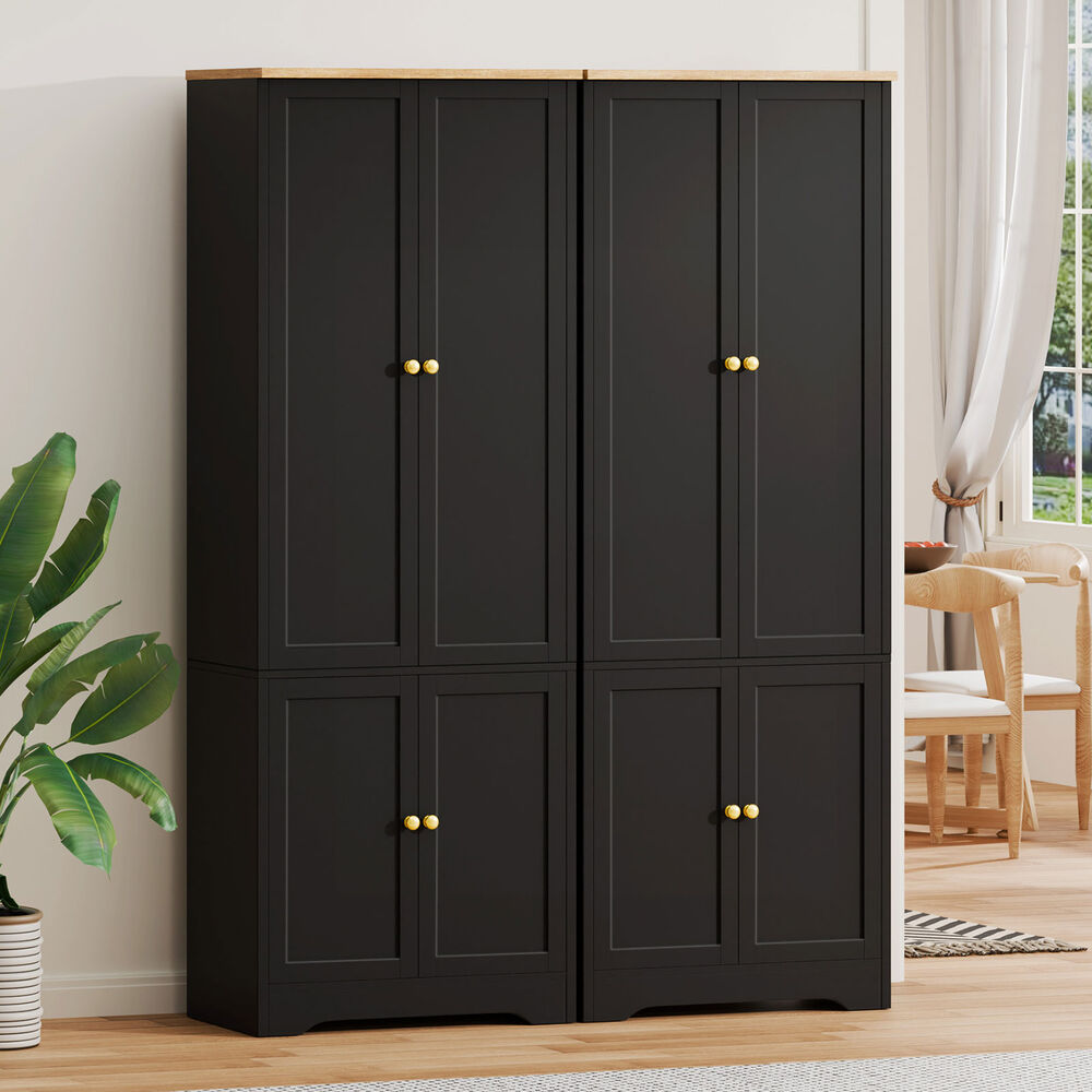 ALFORDSON 2x Buffet Sideboard Storage Cabinet Cupboard Kitchen Hallway Wardrobe