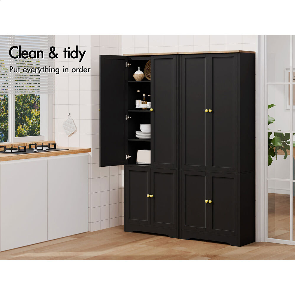 ALFORDSON 2x Buffet Sideboard Storage Cabinet Cupboard Kitchen Hallway Wardrobe