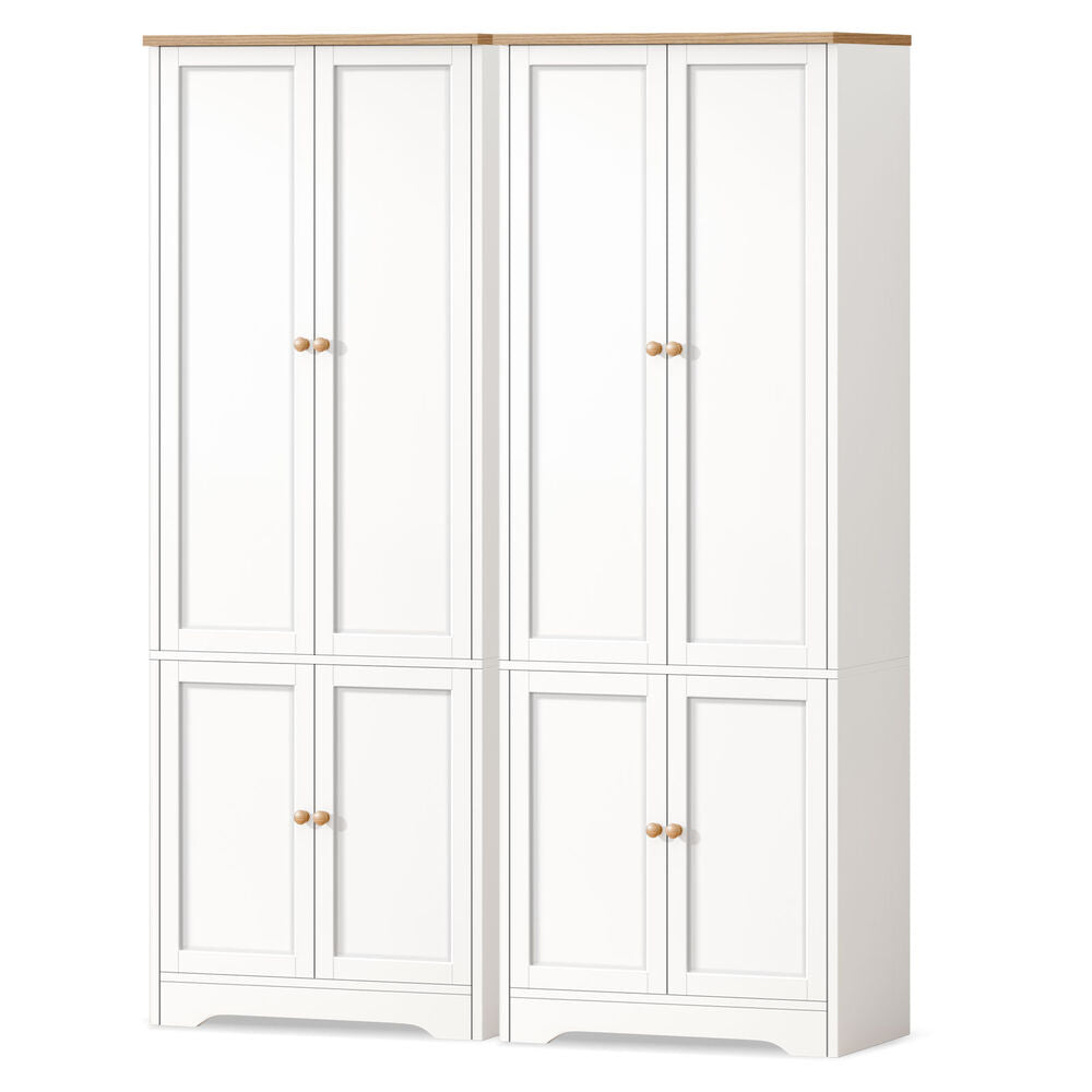 ALFORDSON 2x Buffet Sideboard Cupboard Storage Cabinet Wardrobe Kitchen Hallway