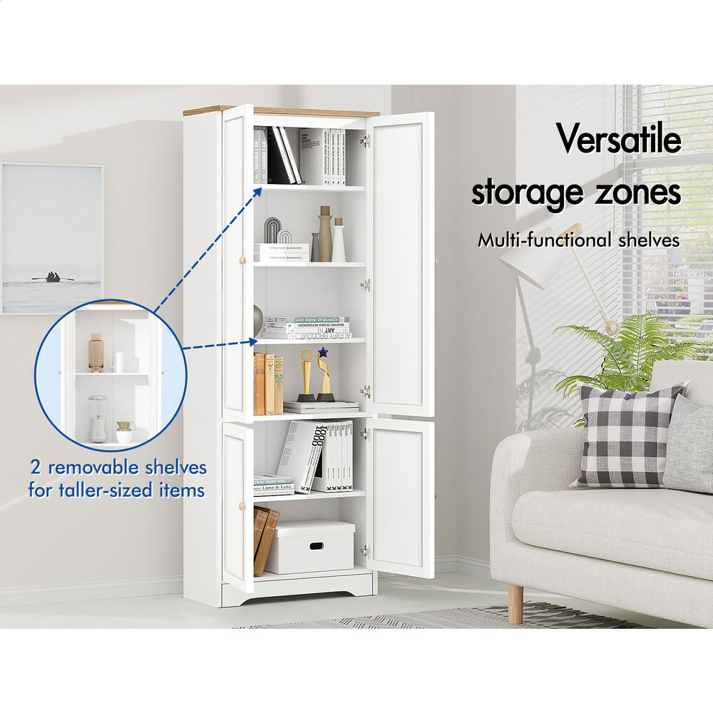 ALFORDSON 2x Buffet Sideboard Cupboard Storage Cabinet Wardrobe Kitchen Hallway