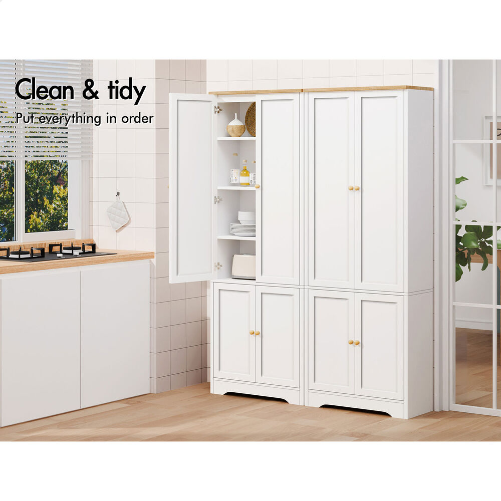 ALFORDSON 2x Buffet Sideboard Cupboard Storage Cabinet Wardrobe Kitchen Hallway