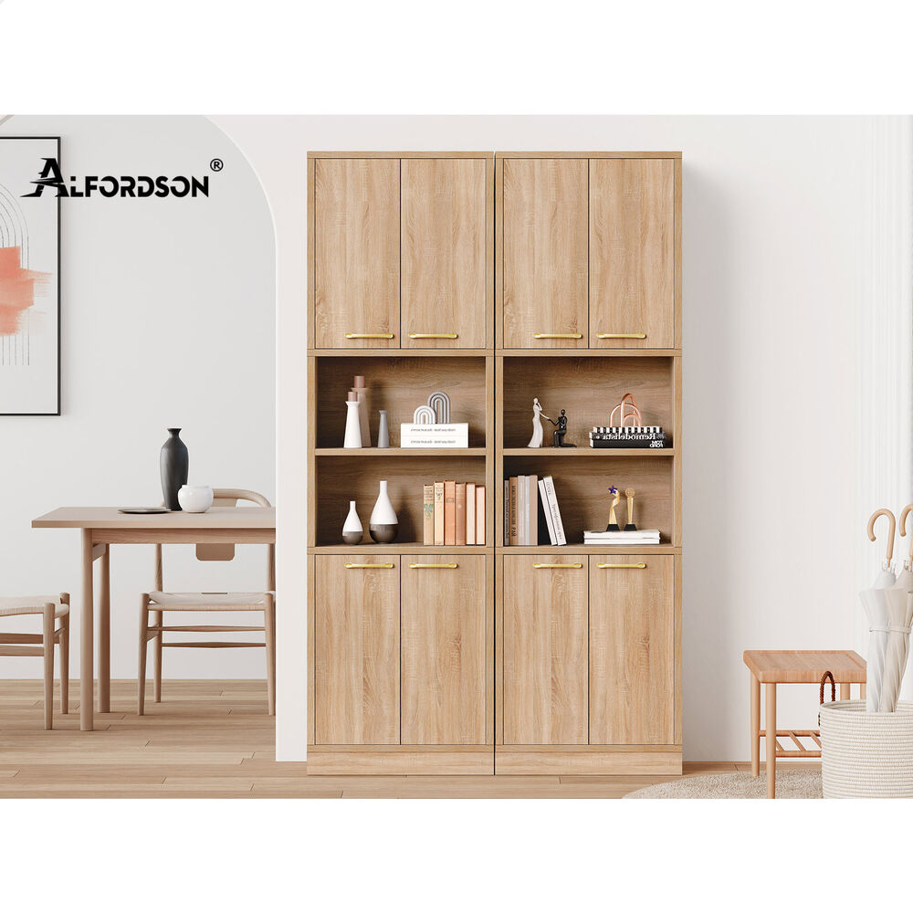 ALFORDSON Buffet Sideboard Cupboard Storage Cabinet Kitchen Pantry 190CM Wood
