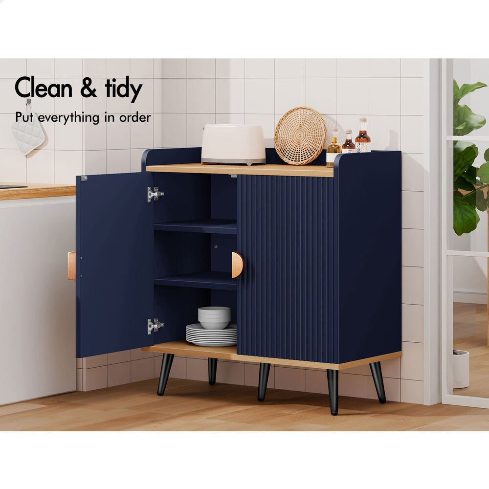 ALFORDSON Buffet Sideboard Cupboard  Storage Cabinet Kitchen Hallway Table Blue