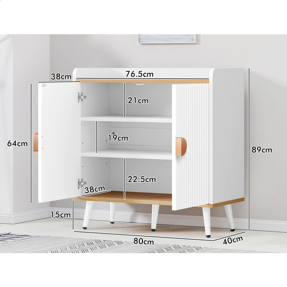 ALFORDSON Sideboard Buffet Storage Cabinet Cupboard  Kitchen Hallway Wood Table