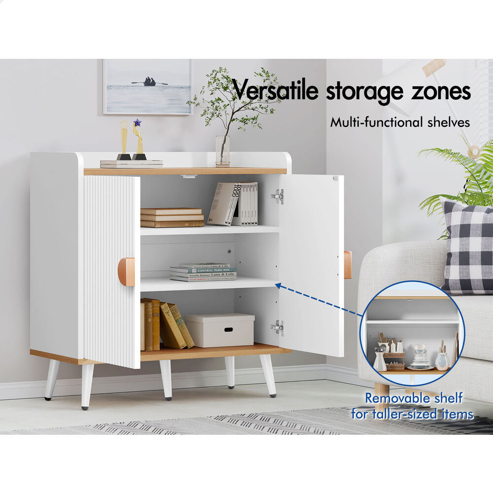 ALFORDSON Sideboard Buffet Storage Cabinet Cupboard  Kitchen Hallway Wood Table