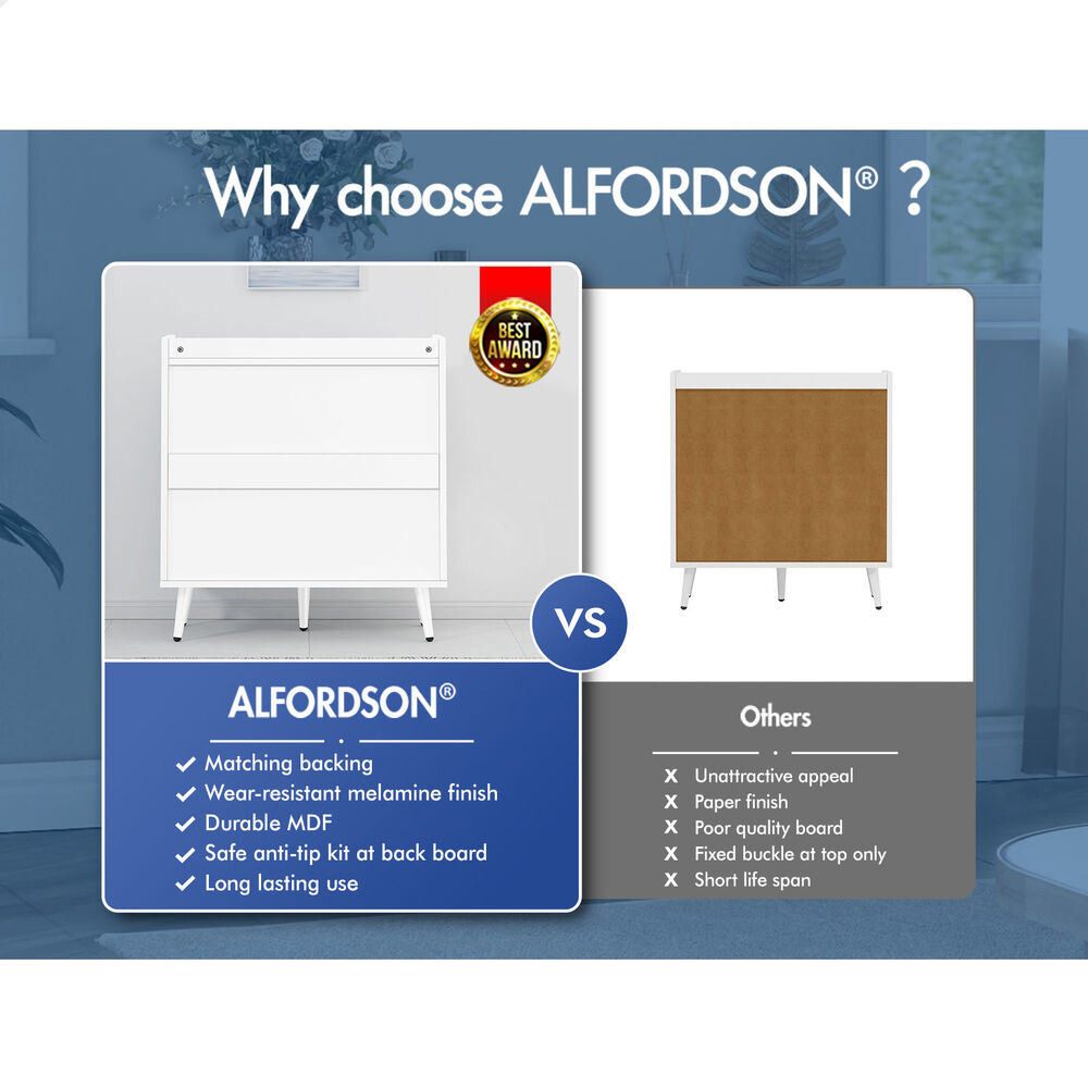 ALFORDSON Buffet Sideboard Cupboard Storage Cabinet Kitchen Hallway Doors Shelf