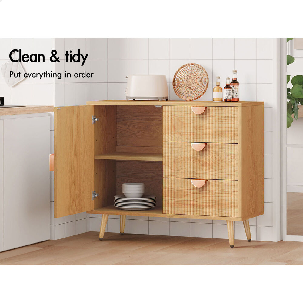 ALFORDSON Buffet Sideboard Cupboard Storage Cabinet Kitchen Hallway Door Wood