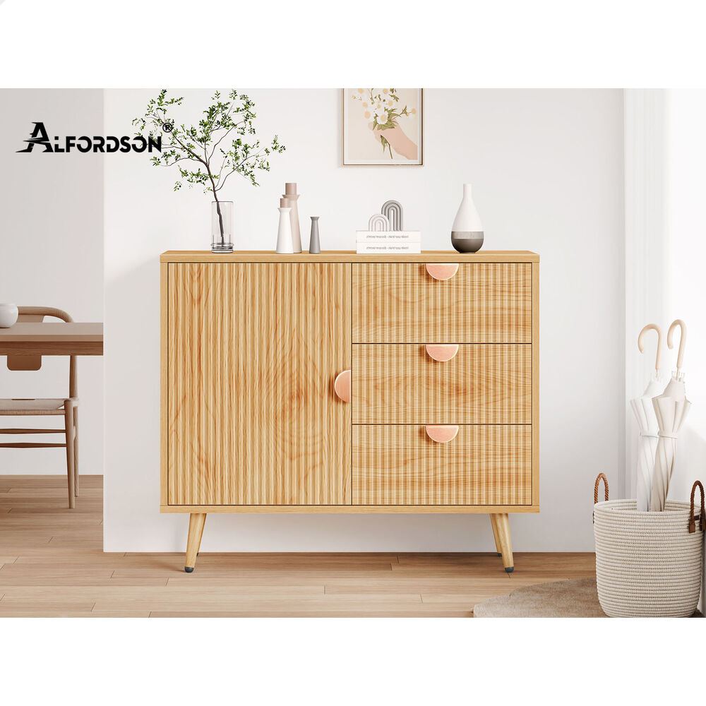 ALFORDSON Buffet Sideboard Cupboard Storage Cabinet Kitchen Hallway Door Wood