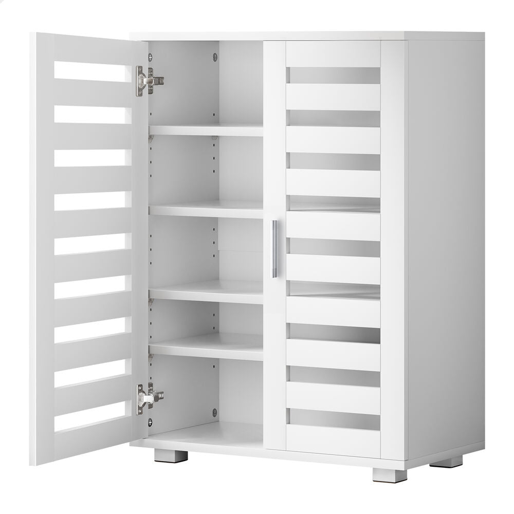 ALFORDSON Shoe Cabinet Organiser Storage Rack Drawer Shelf 21 pairs White
