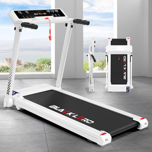 BLACK LORD Treadmill Electric Exercise Running Machine Foldable Home Gym Fitness