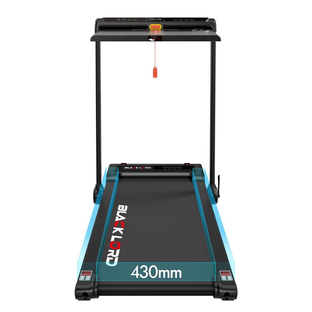 BLACK LORD Treadmill 3 IN 1 Walking Pad Removable Desk Height Adjustable Black