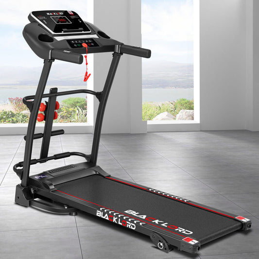 BLACK LORD Treadmill Electric Exercise Machine Run Home Gym Fitness Foldable
