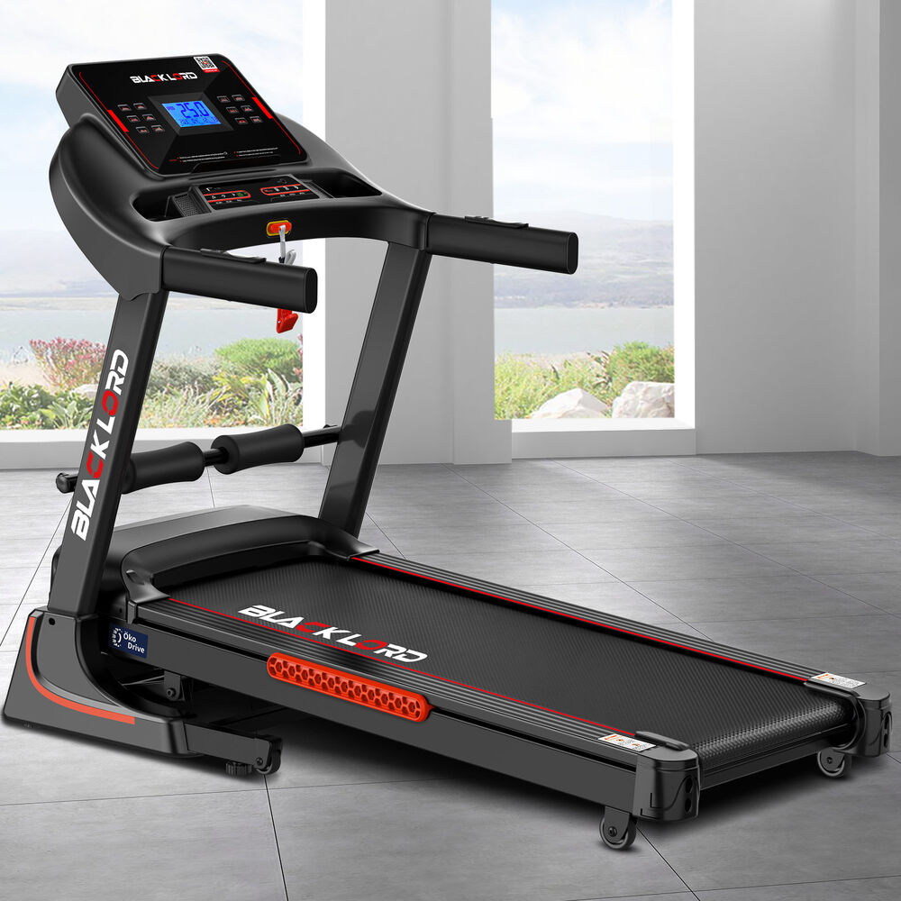 BLACK LORD Treadmill Electric Auto Incline Home Gym Exercise Run Machine EXP32
