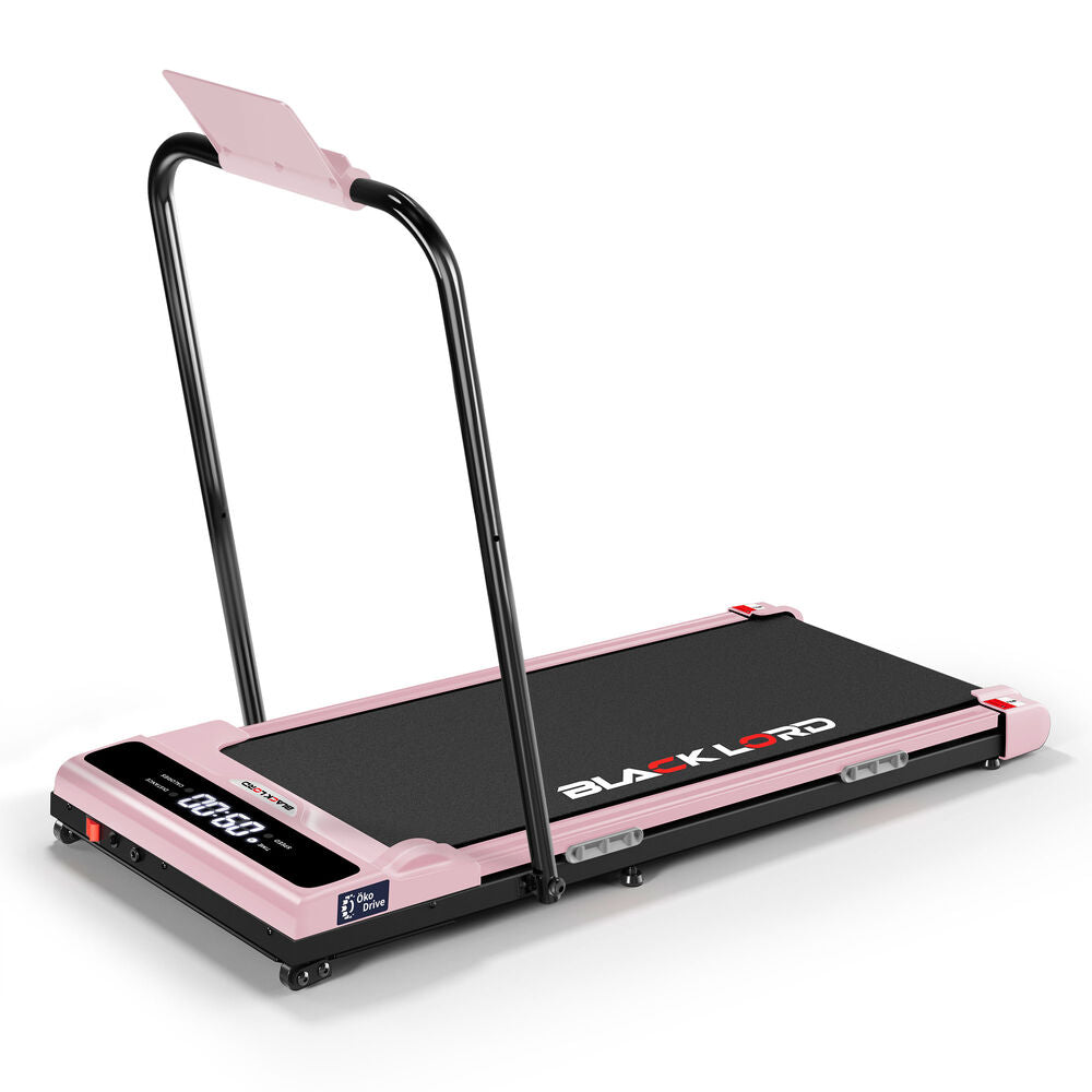 BLACK LORD Treadmill Electric Walking Pad Incline Brushless Motor Foldable Pink