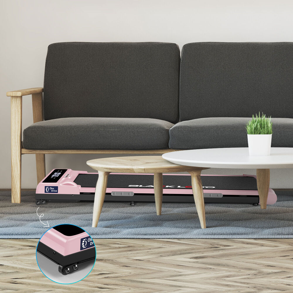 BLACK LORD Treadmill Electric Walking Pad Home Gym Incline Brushless Motor Pink