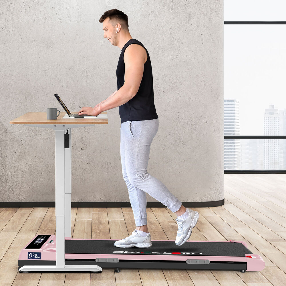 BLACK LORD Treadmill Electric Walking Pad Home Gym Incline Brushless Motor Pink