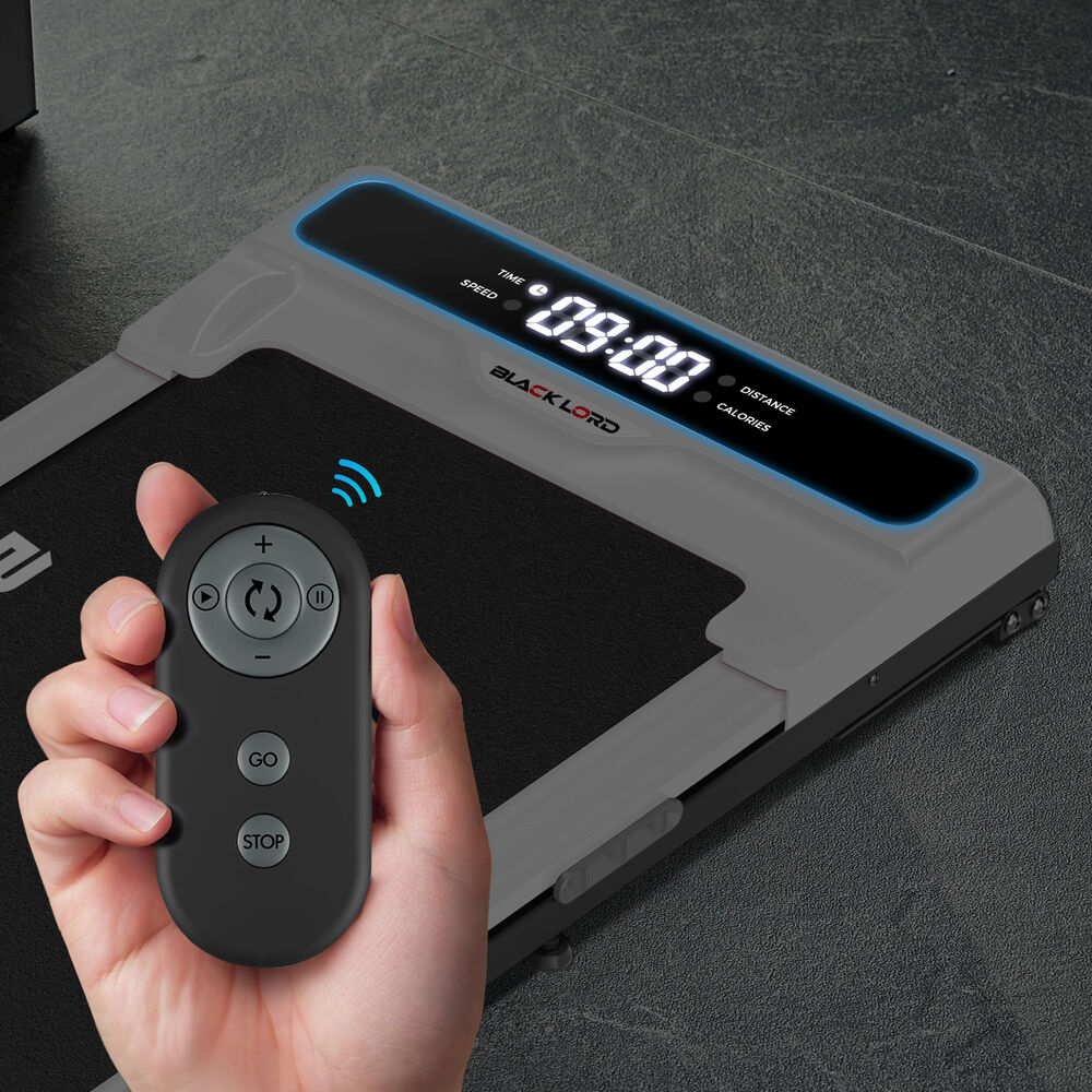 BLACK LORD Treadmill Electric Walking Pad Home Gym Incline Brushless Motor White