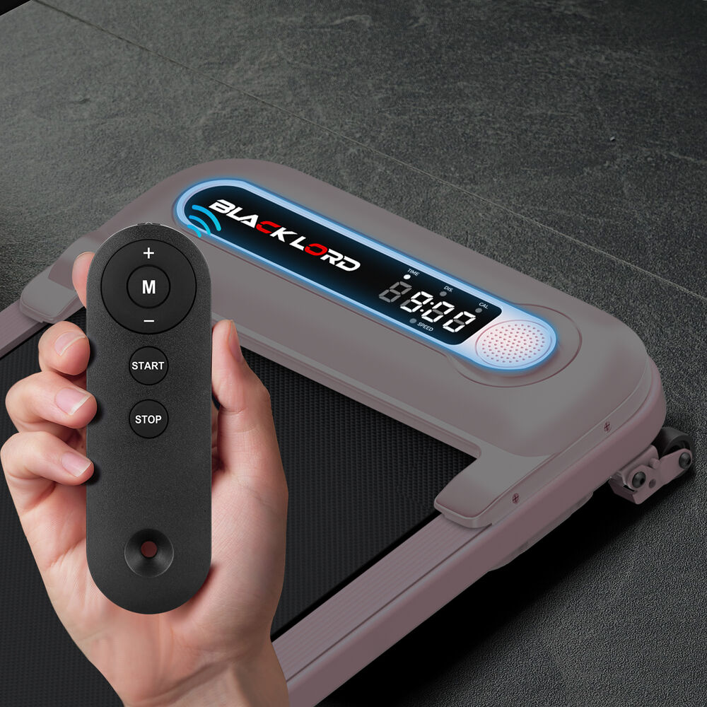 BLACK LORD Treadmill Electric Walking Pad Incline Shock Absorbers Home Gym Pink