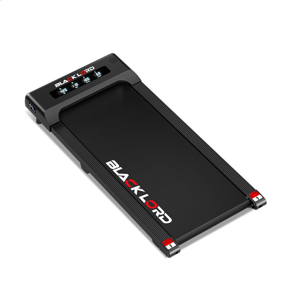 BLACK LORD Treadmill Electric Walking Pad Under Desk Home Gym 400mm Black
