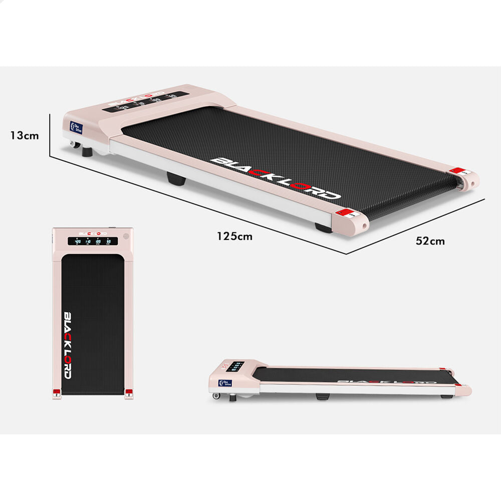 BLACK LORD Treadmill Electric Walking Pad Under Desk Home Gym 400mm Pink