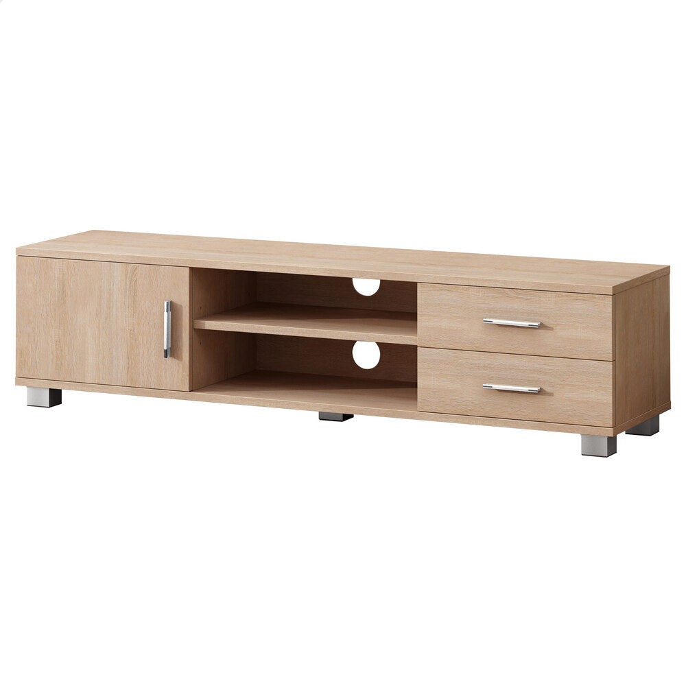 ALFORDSON Entertainment Unit TV Cabinet Stand 120cm Oak