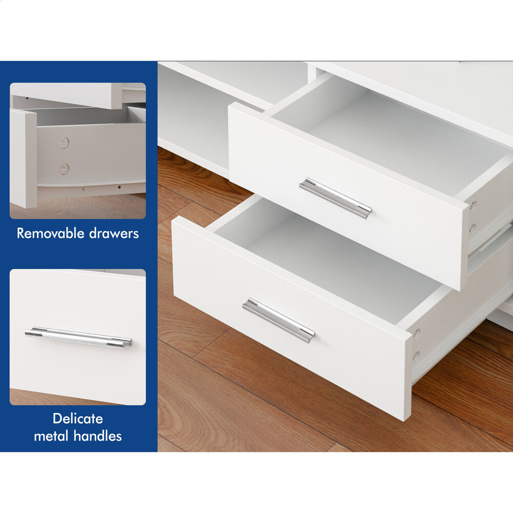 ALFORDSON TV Unit 120cm Entertainment Cabinet