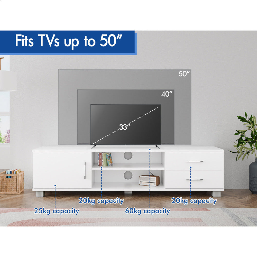 ALFORDSON TV Unit 120cm Entertainment Cabinet