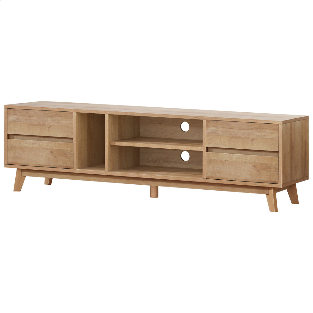 ALFORDSON Entertainment Unit TV Cabinet Stand 180cm Oak