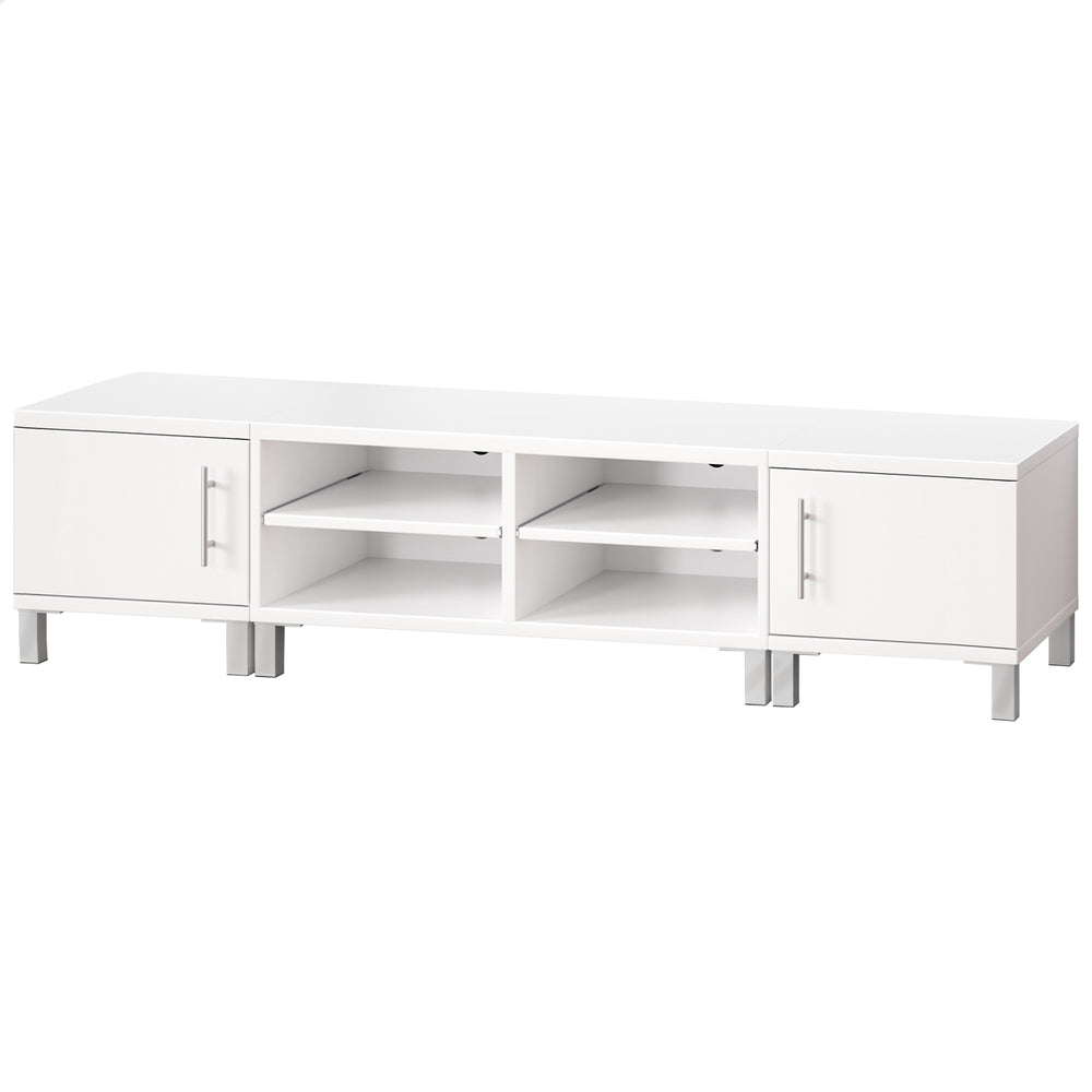 ALFORDSON Entertainment Unit TV Cabinet Stand 190cm White