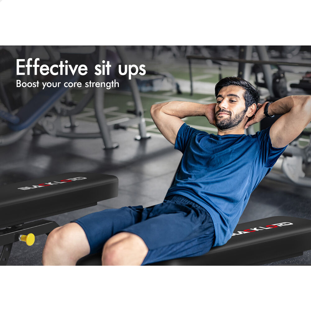 BLACK LORD Weight Bench Flat Incline Press