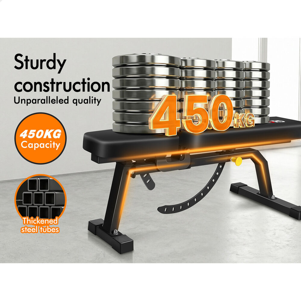 BLACK LORD Weight Bench Flat Incline Press
