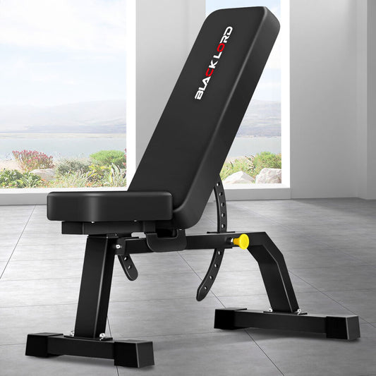 BLACK LORD Weight Bench Flat Incline Press