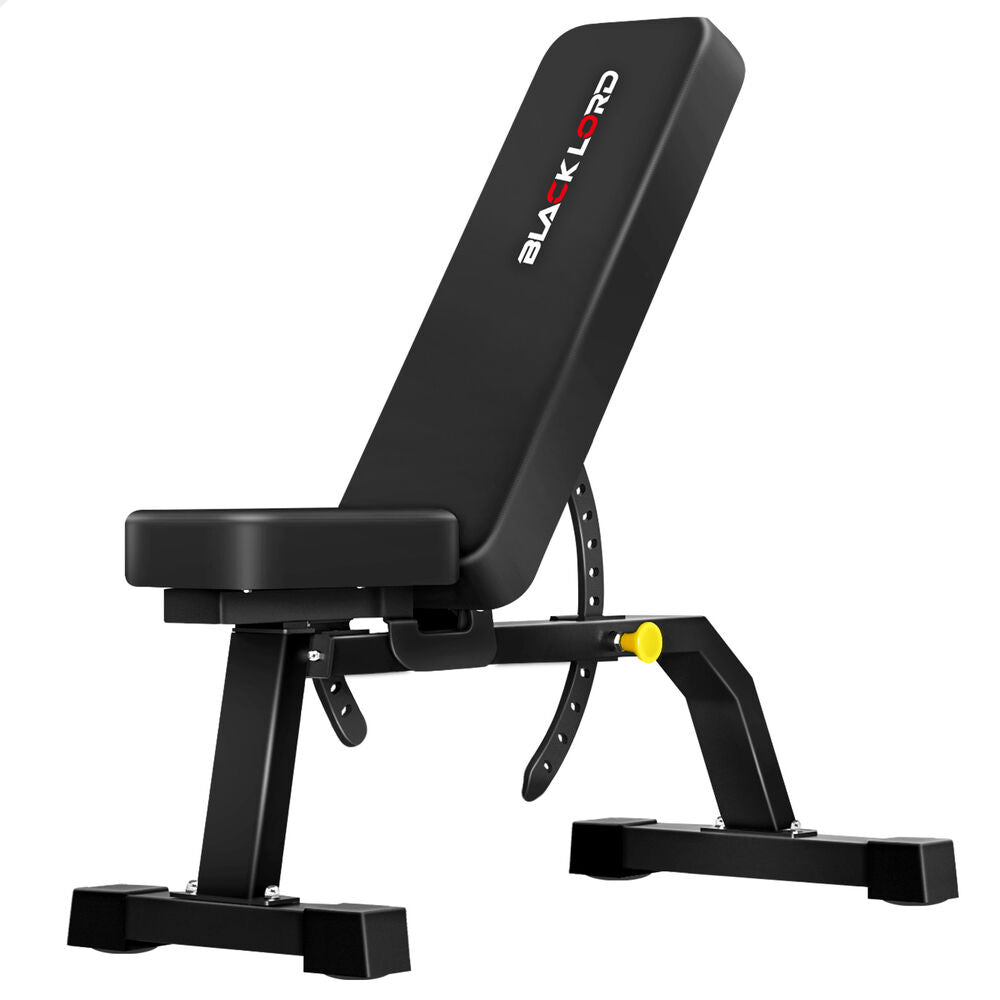 BLACK LORD Weight Bench Flat Incline Press