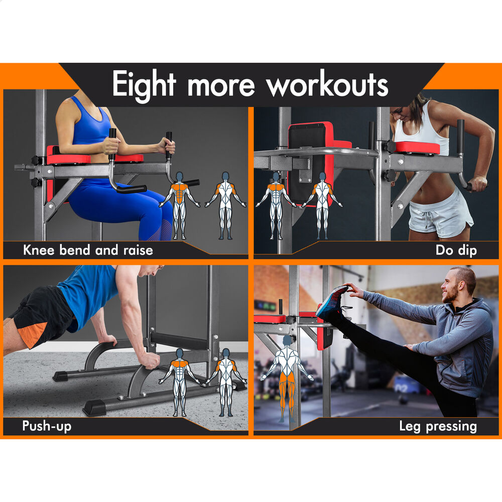 BLACK LORD Power Tower Weight Bench Chin Up