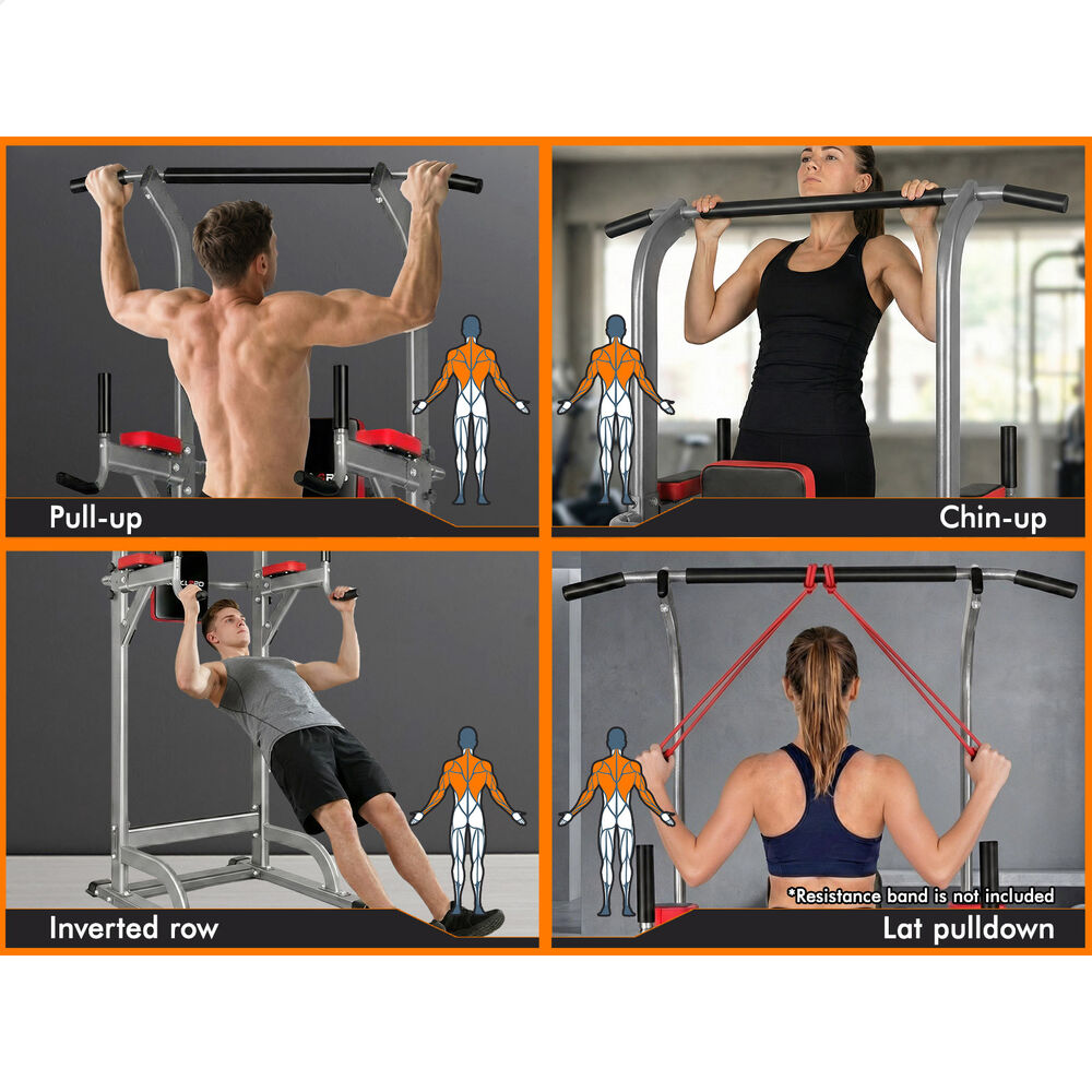 BLACK LORD Power Tower Weight Bench Chin Up