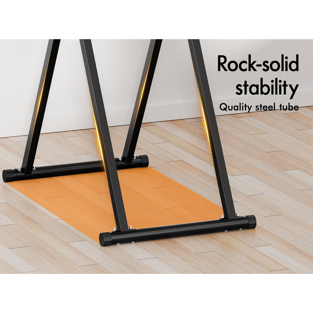 BLACK LORD Power Tower Chin Up Bar Pull Up Weight Bench Home Gym Foldable
