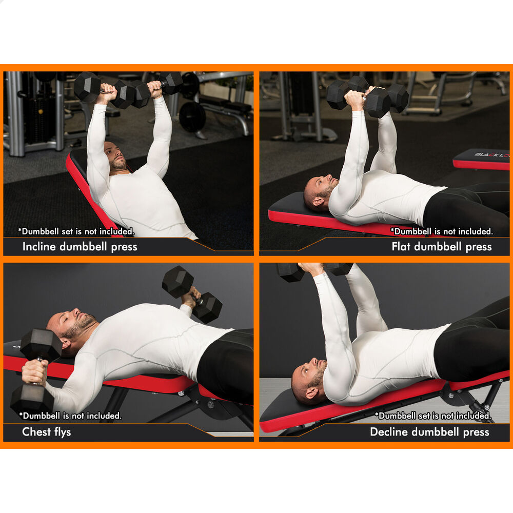 BLACK LORD Weight Bench FID Bench