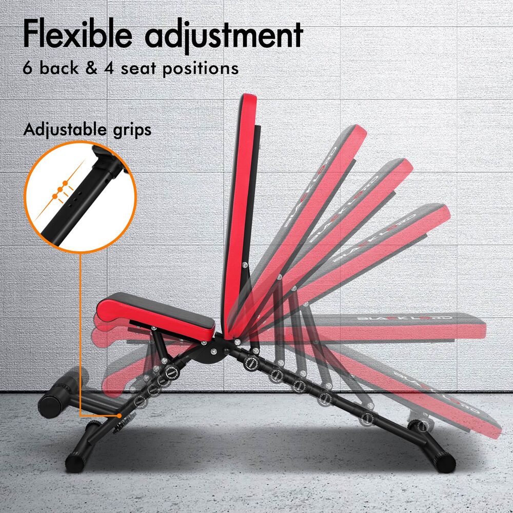 BLACK LORD Weight Bench FID Bench