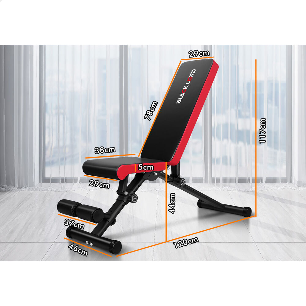BLACK LORD Weight Bench FID Bench