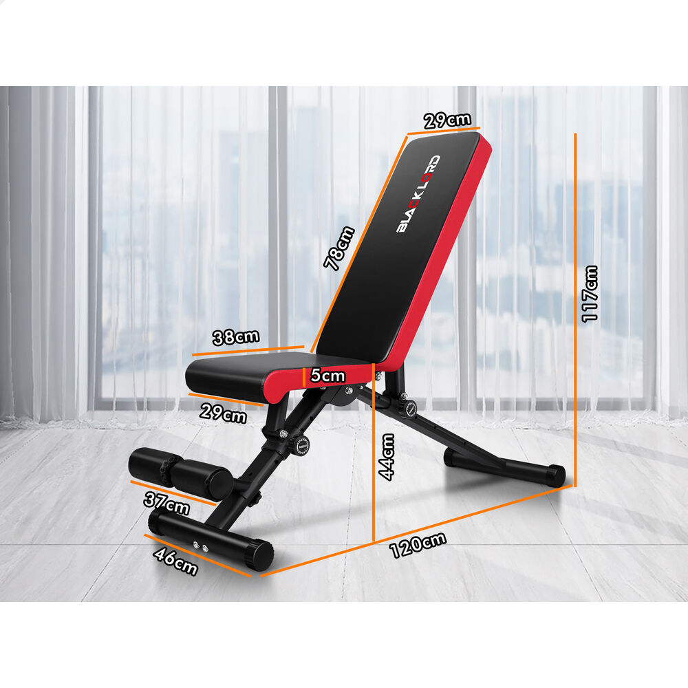 BLACK LORD Weight Bench FID Bench